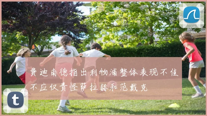费迪南德指出利物浦整体表现不佳不应仅责怪萨拉赫和范戴克